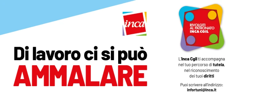 TUTELA INCA PER INFORTUNI E MALATTIE PROFESSIONALI